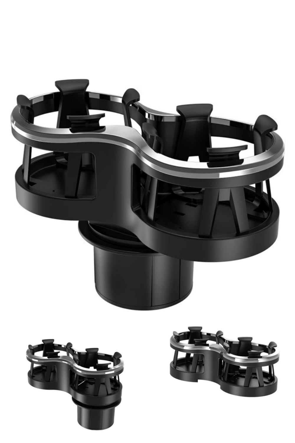 YFFSFDC 2 in 1 Car Drink Holder, Multi-functional, Round 2 Cup Stand, Car Cup чорний
YFFSFDC 2 in 1 Car Drink Holder, Multi-functional, Round 2 Cup Stand, Car Cup чорний