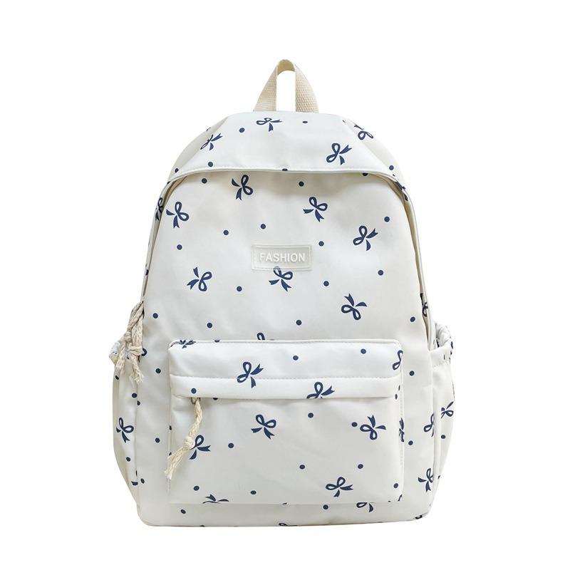 Весна Новий Модний Рюкзак для Дівчат-Підлітків, Солодкий Бант з Принтом, Рюкзак для Студентів Старшої Школи, Повсякденний Нейлоновий Дихаючий Рюкзак для Подорожей на Відкритому Повітрі білий/синій
Весна Новий Модний Рюкзак для Дівчат-Підлітків, Солодкий Бант з Принтом, Рюкзак для Студентів Старшої Школи, Повсякденний Нейлоновий Дихаючий Рюкзак для Подорожей на Відкритому Повітрі білий/синій