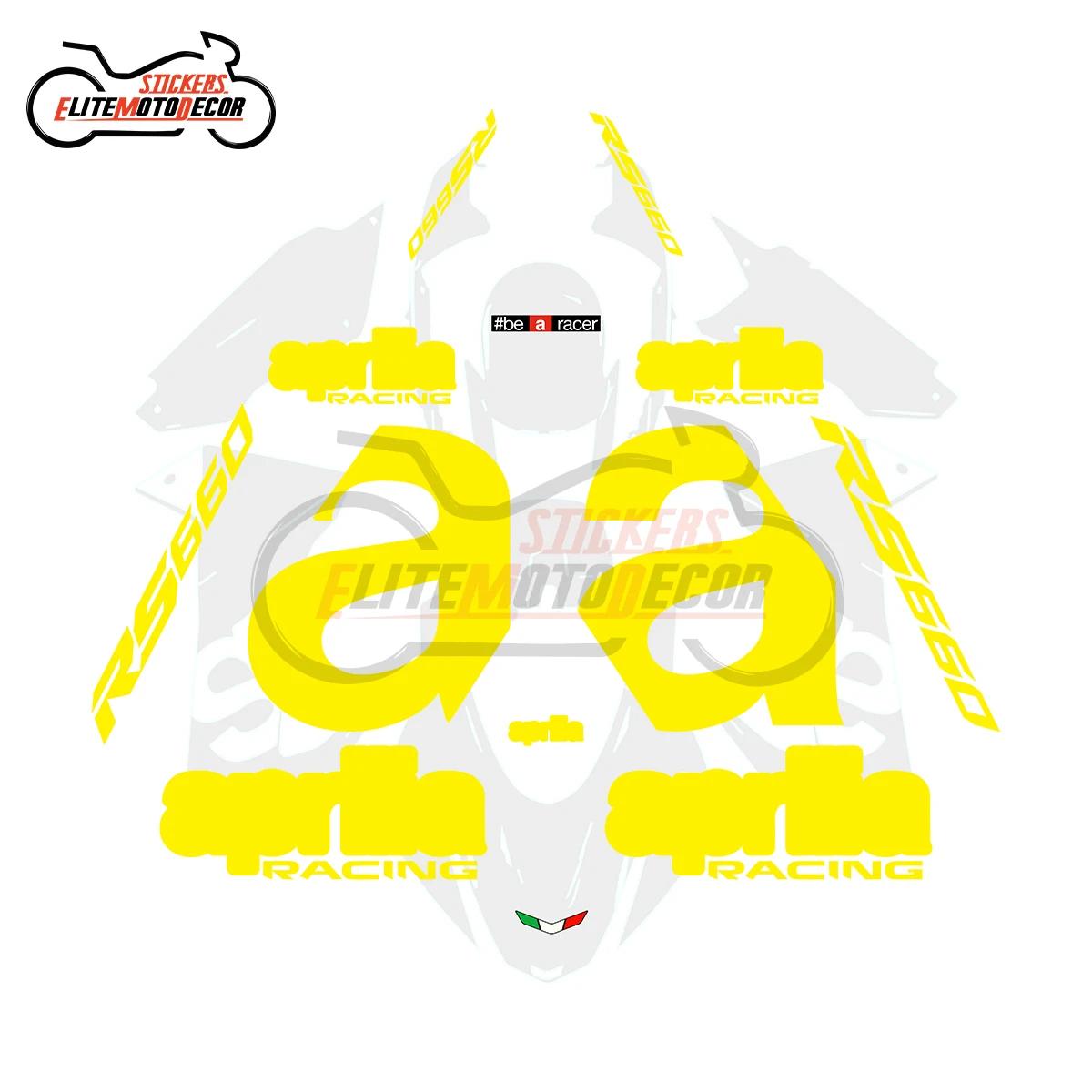 Motorcycle Fairing Shell Sticker Decal Customized Line Hollow Full Car Logo decals kit For Aprilia RS660 RS 660 жовтий
Motorcycle Fairing Shell Sticker Decal Customized Line Hollow Full Car Logo decals kit For Aprilia RS660 RS 660 жовтий