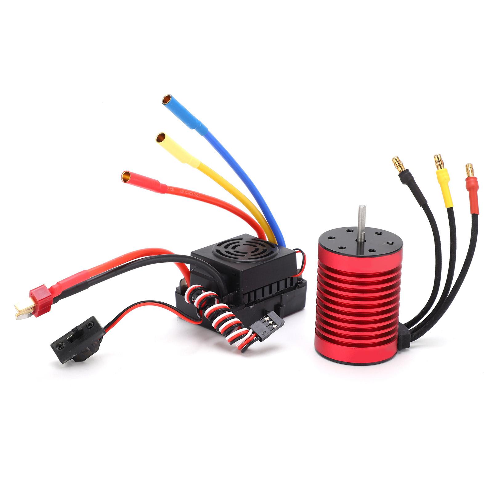 Безколекторний двигун F540 3900KV та набір безколекторного ESC 60A з Т-роз ємом для радіокерованих автомобілів масштабу 1/10
Безколекторний двигун F540 3900KV та набір безколекторного ESC 60A з Т-роз ємом для радіокерованих автомобілів масштабу 1/10
