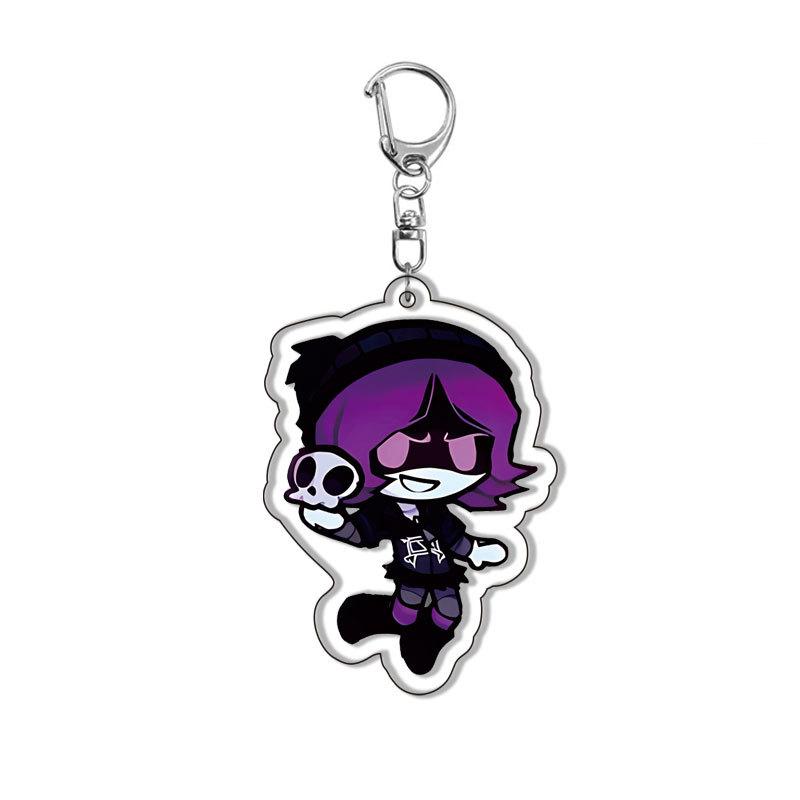 Game Cartoon Cute Killer Acrylic Keychain Cosplay Uzi Doorman Pendant Party Decorations Keyring Men Women Bag Accessories Gifts
Game Cartoon Cute Killer Acrylic Keychain Cosplay Uzi Doorman Pendant Party Decorations Keyring Men Women Bag Accessories Gifts