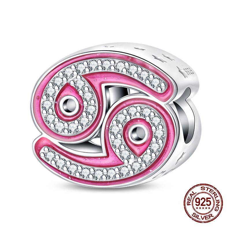 100% Copper Metal 12 Pink Constellation Charm Bead Components Bead Components Compatible With Pandach Authentic Original Bracelet High Quality Fine
100% Copper Metal 12 Pink Constellation Charm Bead Components Bead Components Compatible With Pandach Authentic Original Bracelet High Quality Fine