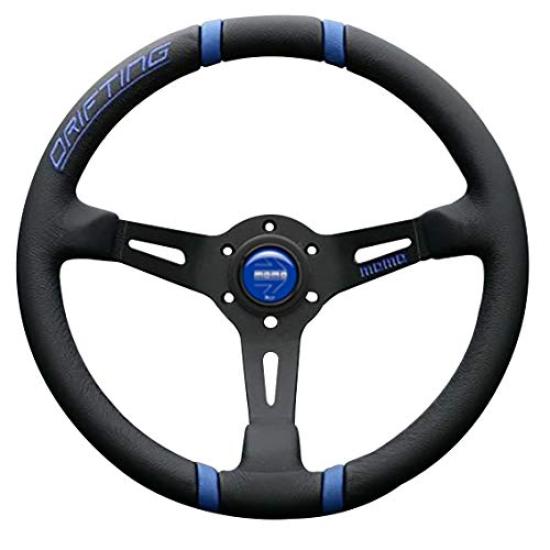 MOMO DRIFTING 350D 85mm Deep Cone Black Spokes 35mm Blue Stitching momodr350bkbl синій
MOMO DRIFTING 350D 85mm Deep Cone Black Spokes 35mm Blue Stitching momodr350bkbl синій