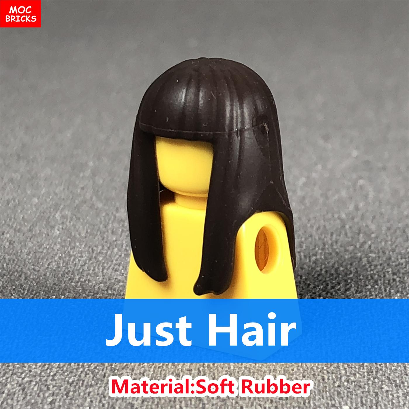 Non-Toxic 10Pcs Moc Bricks 4Cm Figure Black Straight Hairs Body Parts Accessories Diy Building Blocks Toys Kids Chrismas Gifts
Non-Toxic 10Pcs Moc Bricks 4Cm Figure Black Straight Hairs Body Parts Accessories Diy Building Blocks Toys Kids Chrismas Gifts