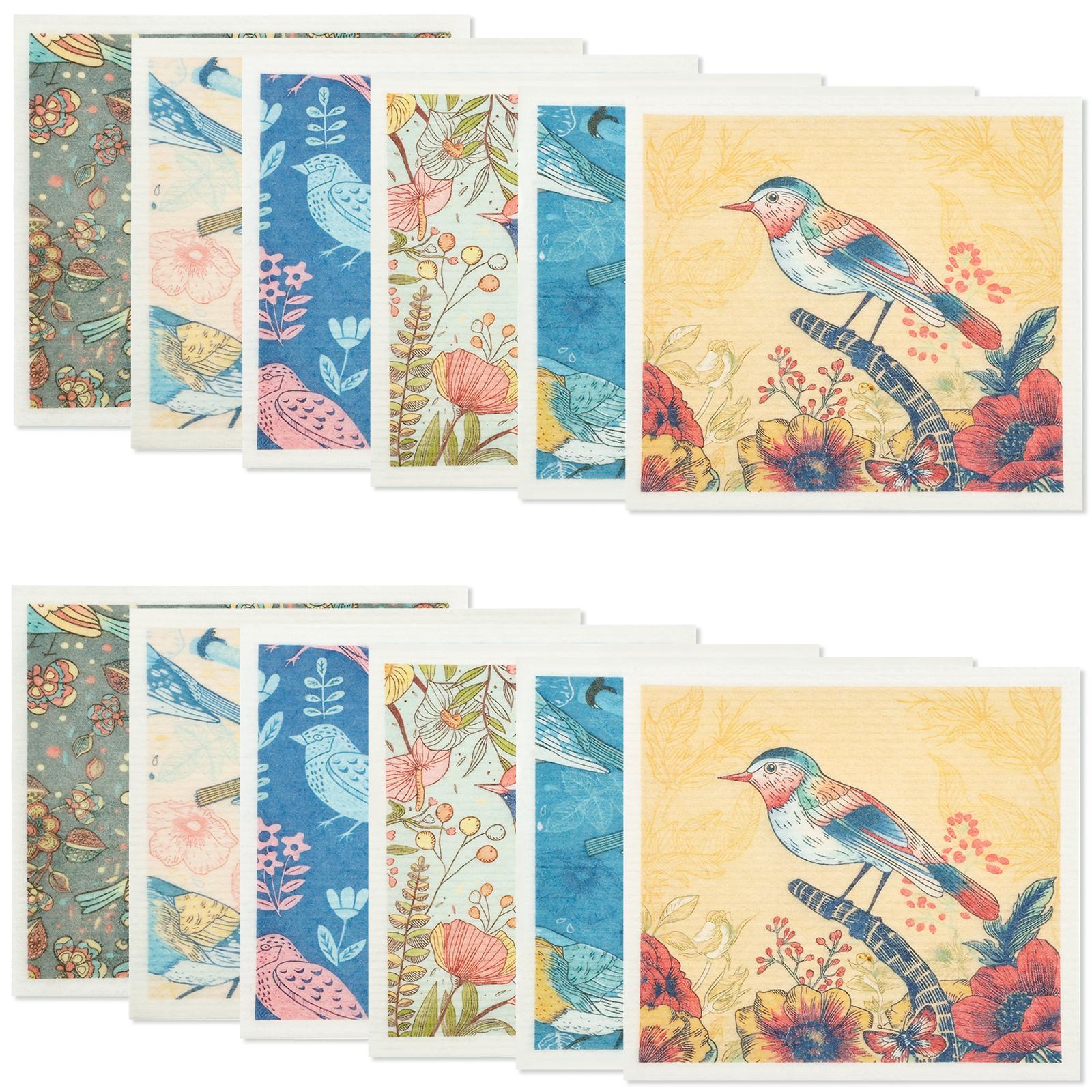 5/6/12PCS Kitchen Dish Towels Absorbent Swedish Dishcloths Kitchen Dish Rags Soft Non-woven Cloths for Washing Dishes Cleaning
5/6/12PCS Kitchen Dish Towels Absorbent Swedish Dishcloths Kitchen Dish Rags Soft Non-woven Cloths for Washing Dishes Cleaning