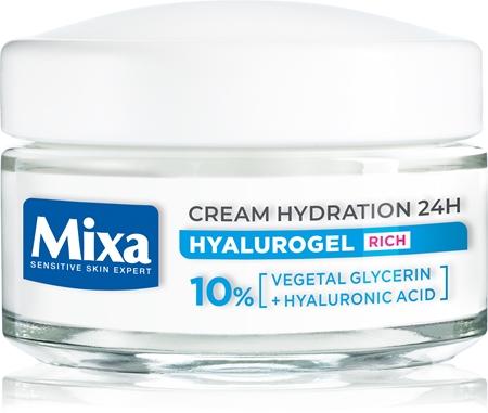 Mixa Hyalurogel Rich Intense Moisturizing Day Cream with Hyaluronic Acid TU прозрачный
Mixa Hyalurogel Rich Intense Moisturizing Day Cream with Hyaluronic Acid TU прозрачный
