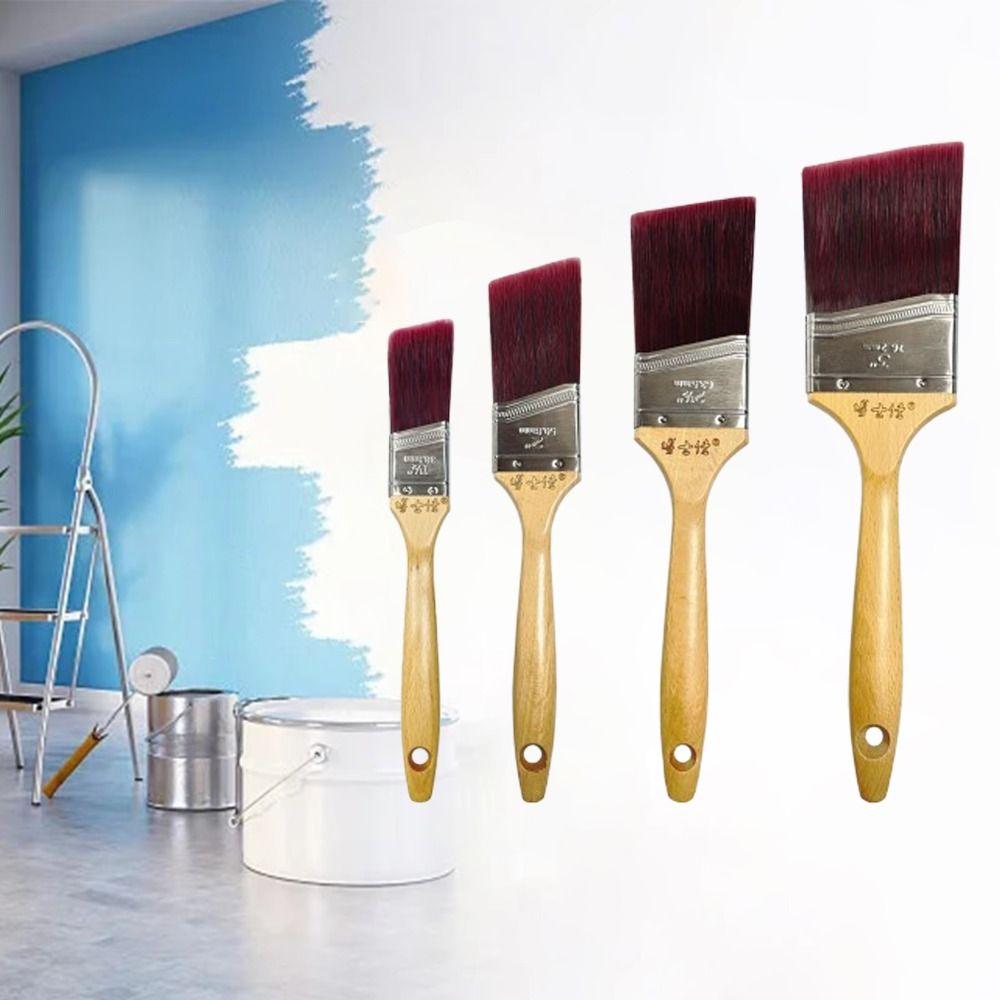Traceless Angled Paintbrush Soft Bristle Wall Brushing Tools Firm Paint Brush Furniture 1.5 inch
Traceless Angled Paintbrush Soft Bristle Wall Brushing Tools Firm Paint Brush Furniture 1.5 inch