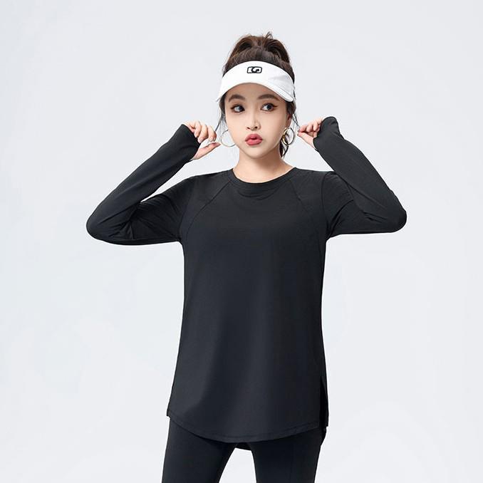 Plus Size Women s Long Sleeve Breathable Sports Top - Yoga, Running, Slimming Fitness Wear for Spring/Autumn XL чорний
Plus Size Women s Long Sleeve Breathable Sports Top - Yoga, Running, Slimming Fitness Wear for Spring/Autumn XL чорний