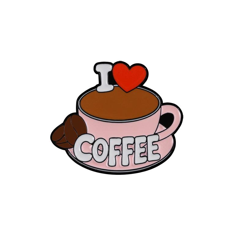 4Styles Funny Cartoon Coffee Theme Enamel Brooches Women Girls Backpack Bag Dress Pins
4Styles Funny Cartoon Coffee Theme Enamel Brooches Women Girls Backpack Bag Dress Pins