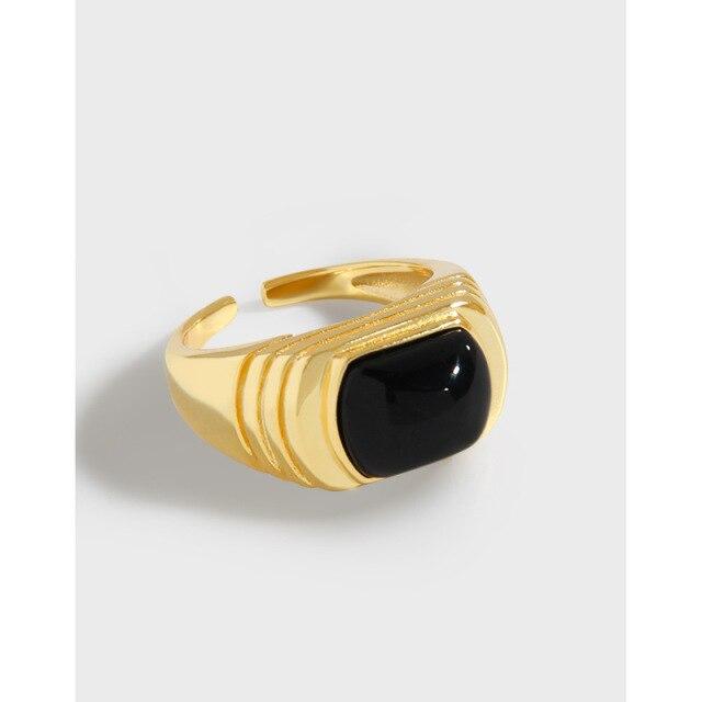 Silvology Real Color Natural For Women Black Agate Ladder Rings Thick Korea Luxurious Rings Minimalist JewelryLuxury Jewelry
Silvology Real Color Natural For Women Black Agate Ladder Rings Thick Korea Luxurious Rings Minimalist JewelryLuxury Jewelry