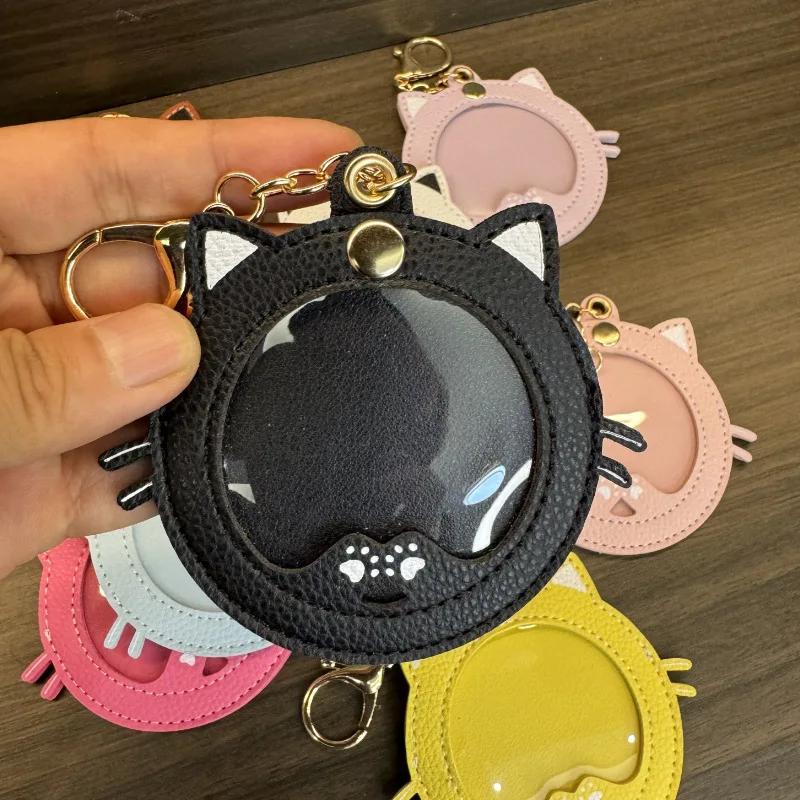 Сумка для хранения карт Kawaii Cat из искусственной кожи высокого качества для круглого значка, аниме-персонажа, идола, фотосувенира, подвески чёрный
Сумка для хранения карт Kawaii Cat из искусственной кожи высокого качества для круглого значка, аниме-персонажа, идола, фотосувенира, подвески чёрный