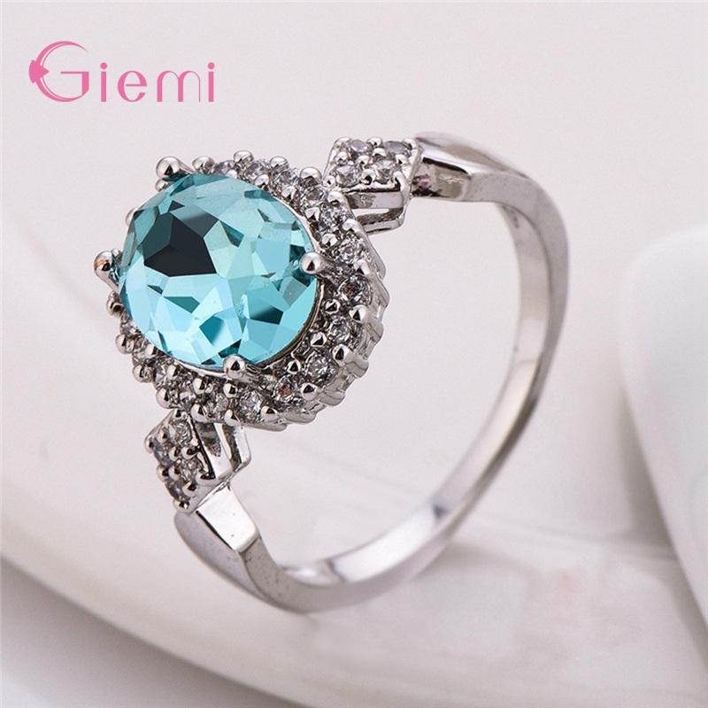 925 Silver Rings Engagement Wedding Ring Section Rotation Curve Style Cubic Zircon Ring For Women Girl 6 светло-синий
925 Silver Rings Engagement Wedding Ring Section Rotation Curve Style Cubic Zircon Ring For Women Girl 6 светло-синий