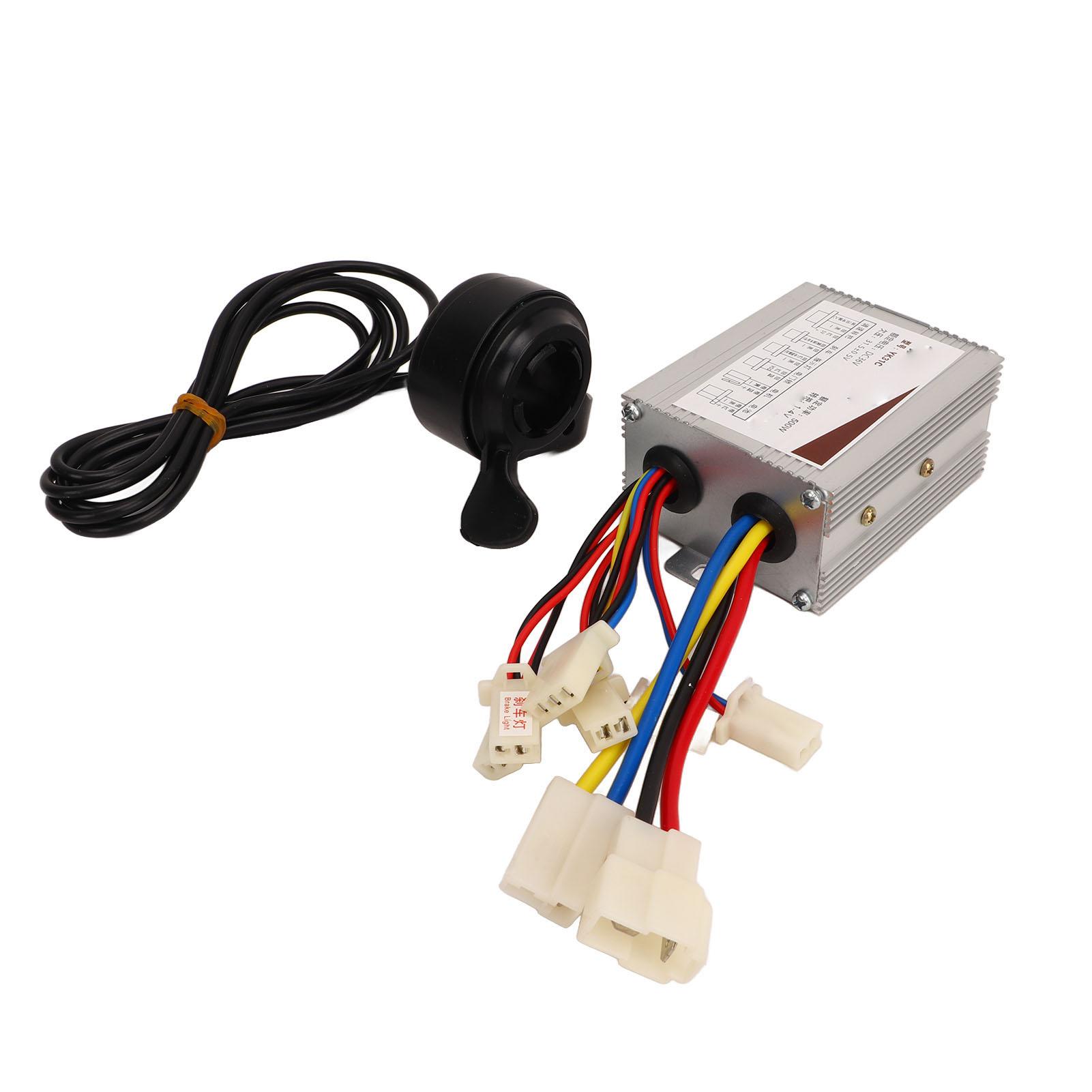 36V 500W Electric Bike Controller Kit Electric Bike Conversion Kit with Electric Bicycle Controller Electric Bike Thumb Throttle
36V 500W Electric Bike Controller Kit Electric Bike Conversion Kit with Electric Bicycle Controller Electric Bike Thumb Throttle