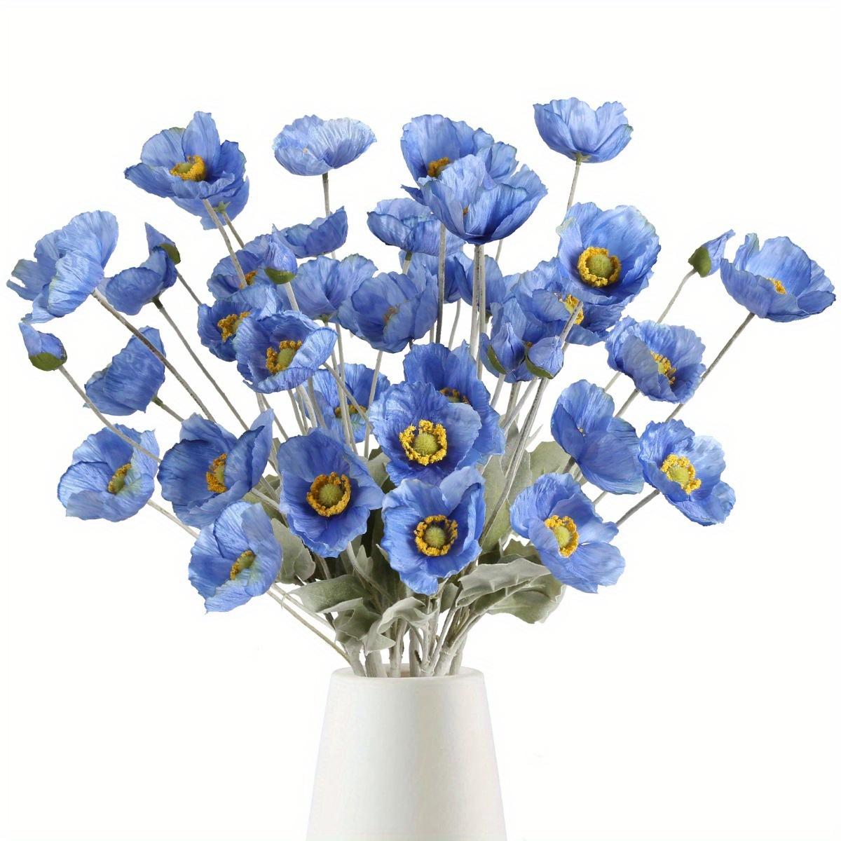 8 шт. искусственных маков, шелковые цветы мака, искусственные цветы, маковые растения, искусственные цветы оптом для украшения дома, цветочная композиция, свадебный букет синий
8 шт. искусственных маков, шелковые цветы мака, искусственные цветы, маковые растения, искусственные цветы оптом для украшения дома, цветочная композиция, свадебный букет синий