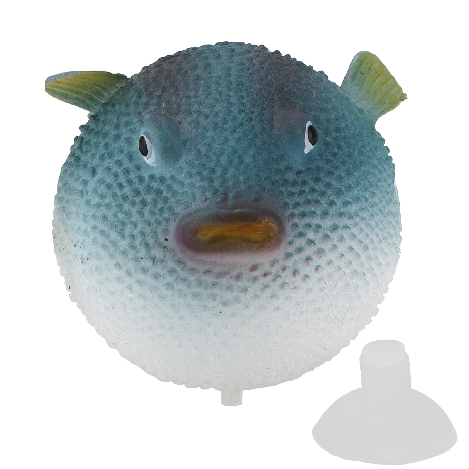 Aquarium Puffer Fish Luminous Simulation Rubber Fish with Suction Cup for Fish TanksBlue синий
Aquarium Puffer Fish Luminous Simulation Rubber Fish with Suction Cup for Fish TanksBlue синий