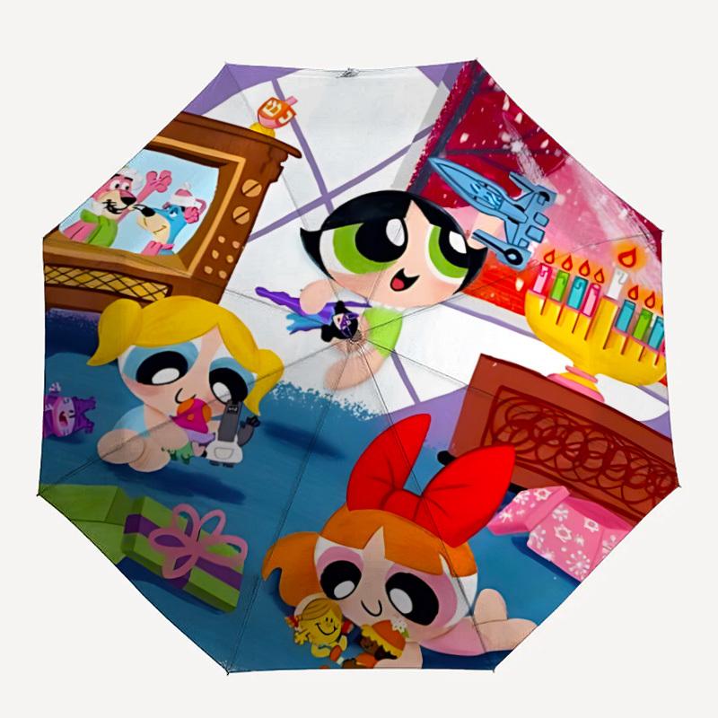 1pc The Powerpuff Girls Automatic Folding Umbrella - Compact 8-Rib Design, Durable Plastic & Iron, Lightweight for Outdoor Daily Use22024
1pc The Powerpuff Girls Automatic Folding Umbrella - Compact 8-Rib Design, Durable Plastic & Iron, Lightweight for Outdoor Daily Use22024
