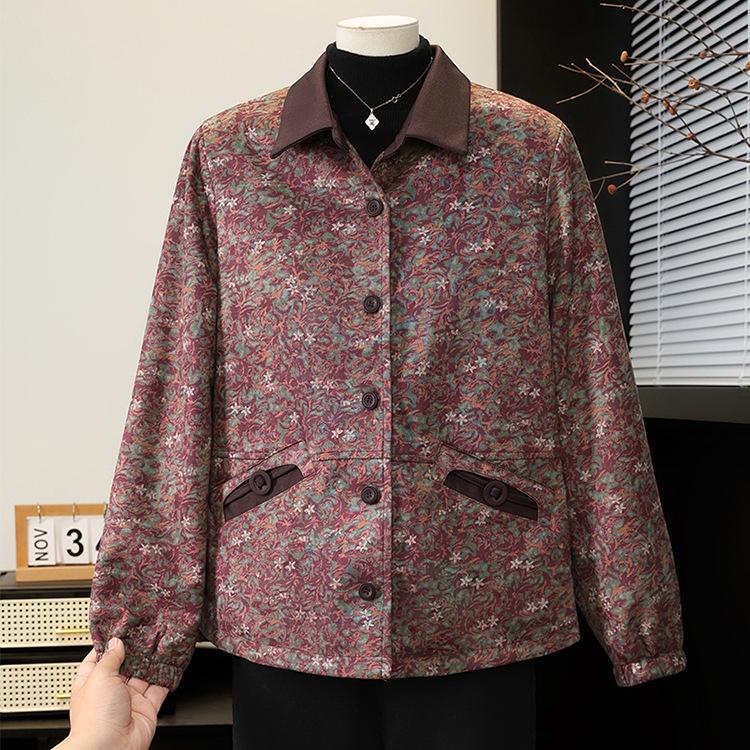 Spring Floral Cardigan for Middle-Aged and Elderly Women 4XL -- Recommended 135-150 kg красный
Spring Floral Cardigan for Middle-Aged and Elderly Women 4XL -- Recommended 135-150 kg красный