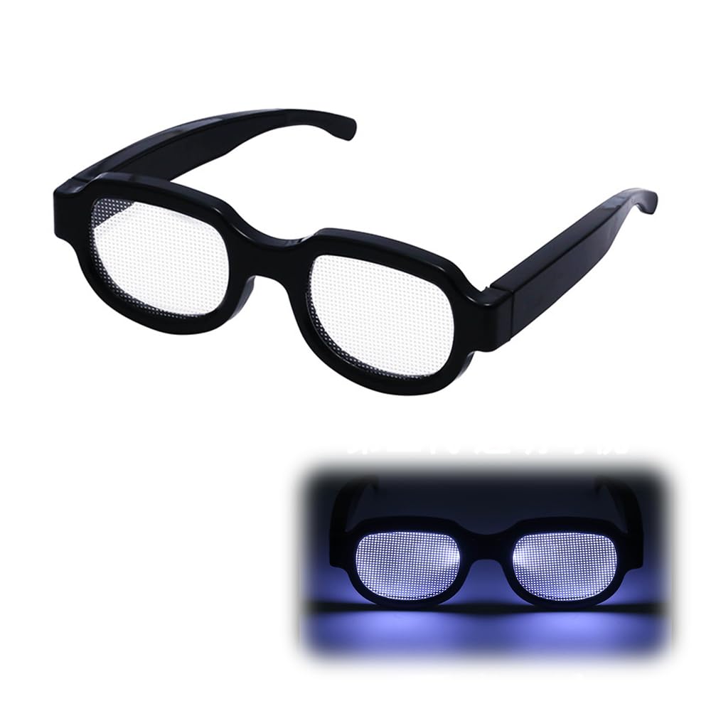 Luminous LED Luminous Criminal Tracking Thinking Cosplay Cosplay Birthday Party Eye For LED Light Cosplay Festival Glasses, Glasses, Detective, чорний
Luminous LED Luminous Criminal Tracking Thinking Cosplay Cosplay Birthday Party Eye For LED Light Cosplay Festival Glasses, Glasses, Detective, чорний