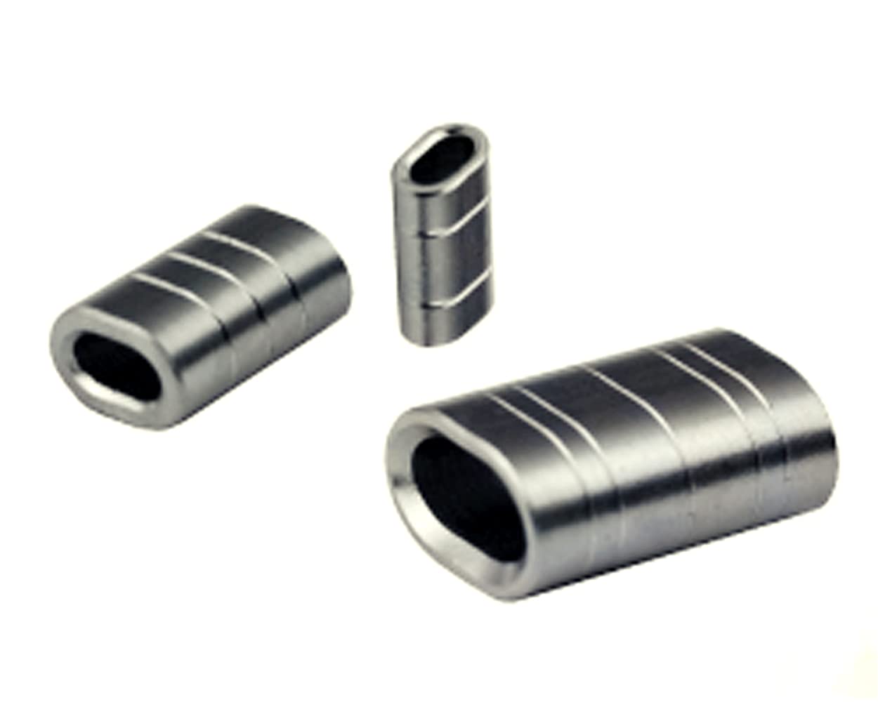 Алюмінієві гільзи для обтискання троса SS-5.0 5.0мм (Пакет 10)
Алюмінієві гільзи для обтискання троса SS-5.0 5.0мм (Пакет 10)