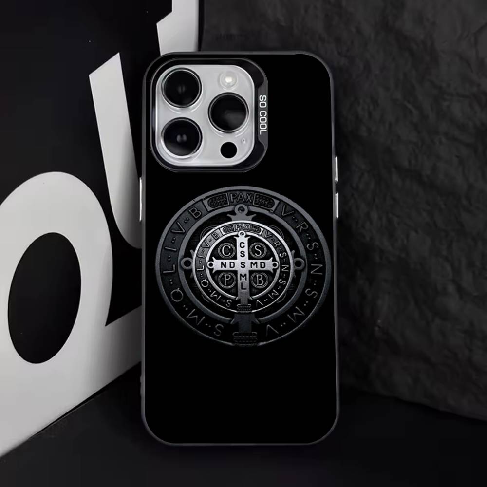Sao Bento Benedict of Nursia For iPhone17,16,15,14,13,12,11,Pro,Max,Plus,E,Air,Mini Anti Fall Black Matte Hard Bumper Phone Case iPhone13
Sao Bento Benedict of Nursia For iPhone17,16,15,14,13,12,11,Pro,Max,Plus,E,Air,Mini Anti Fall Black Matte Hard Bumper Phone Case iPhone13