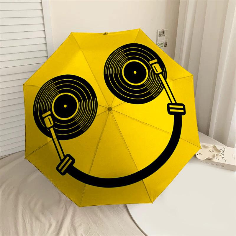 1PC DJ smiley Automatic Open/Close Umbrella with Windproof, 8-Rib Sturdy Canopy, Durable Ribs, Fashionable Design,1223a
1PC DJ smiley Automatic Open/Close Umbrella with Windproof, 8-Rib Sturdy Canopy, Durable Ribs, Fashionable Design,1223a