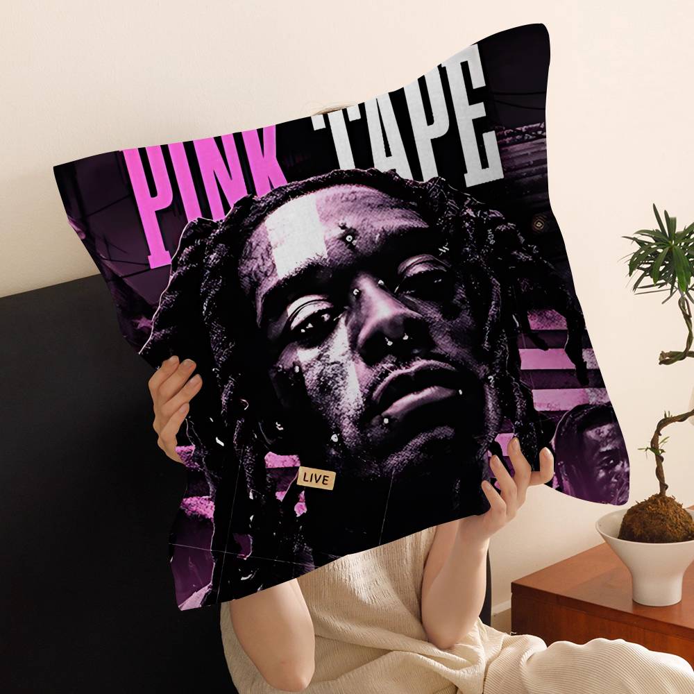 Rapper Lil Uzi Vert Pink Pillow Cushion Cover Pillowcase Living Room Sofa Home Decor Customized 12x12Inch
Rapper Lil Uzi Vert Pink Pillow Cushion Cover Pillowcase Living Room Sofa Home Decor Customized 12x12Inch