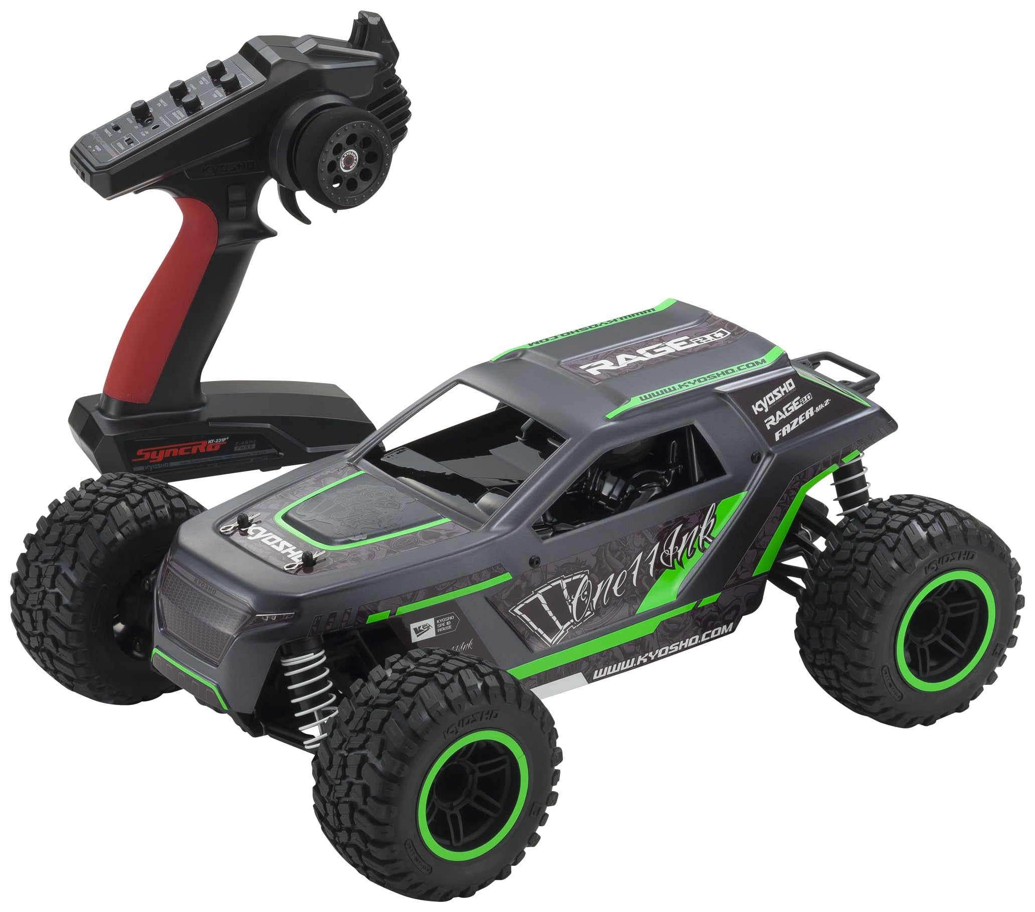 Kyosho EP 4WD Phaser Mk2 Readyset Rage Color Type 2 Электрический радиоуправляемый автомобиль 34411T2C 1/10 FZ02L-BT 2.0
Kyosho EP 4WD Phaser Mk2 Readyset Rage Color Type 2 Электрический радиоуправляемый автомобиль 34411T2C 1/10 FZ02L-BT 2.0