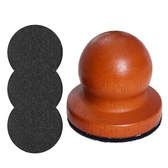 Silent Dog Nail File Wooden Scratch Board Dogs Self Nail File with Replaceable Filing Discs Gentle Pet Nail Care Tool for Dogs And Cats 3pcs
Silent Dog Nail File Wooden Scratch Board Dogs Self Nail File with Replaceable Filing Discs Gentle Pet Nail Care Tool for Dogs And Cats 3pcs