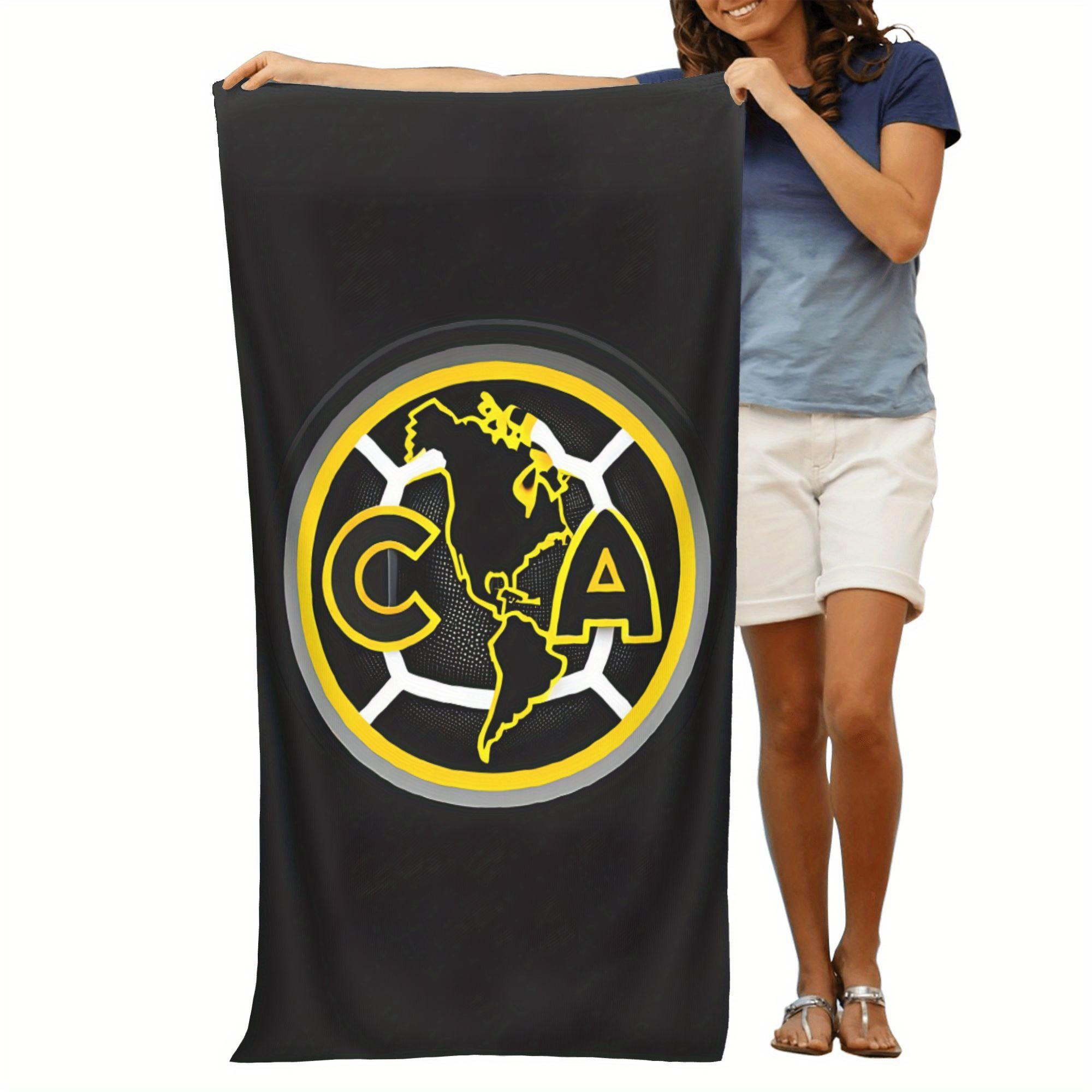 Club Amrica Soccer-Themed Quick-Dry Microfiber Beach Towel – Lightweight, Absorbent, Black with Yellow & White Logo Design W40*H60(CM)
Club Amrica Soccer-Themed Quick-Dry Microfiber Beach Towel – Lightweight, Absorbent, Black with Yellow & White Logo Design W40*H60(CM)