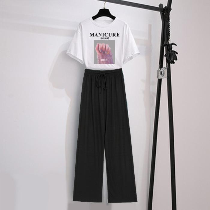 Women s Summer Set - Silk Wide-leg Pants and Short-sleeved Pants - A Stylish Two-piece Set That Reduces Age, Makes You Look Slimmer and Is Elegant. XXXL чорний
Women s Summer Set - Silk Wide-leg Pants and Short-sleeved Pants - A Stylish Two-piece Set That Reduces Age, Makes You Look Slimmer and Is Elegant. XXXL чорний