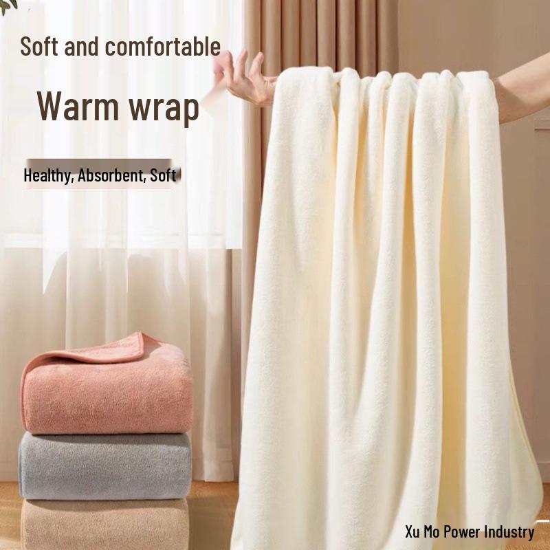 Soft Quick-Dry Adult Bath Towel & Hair Drying Cap Set: Absorbent Towels for Men & Women Milk Coffee Towel 30*60
Soft Quick-Dry Adult Bath Towel & Hair Drying Cap Set: Absorbent Towels for Men & Women Milk Coffee Towel 30*60
