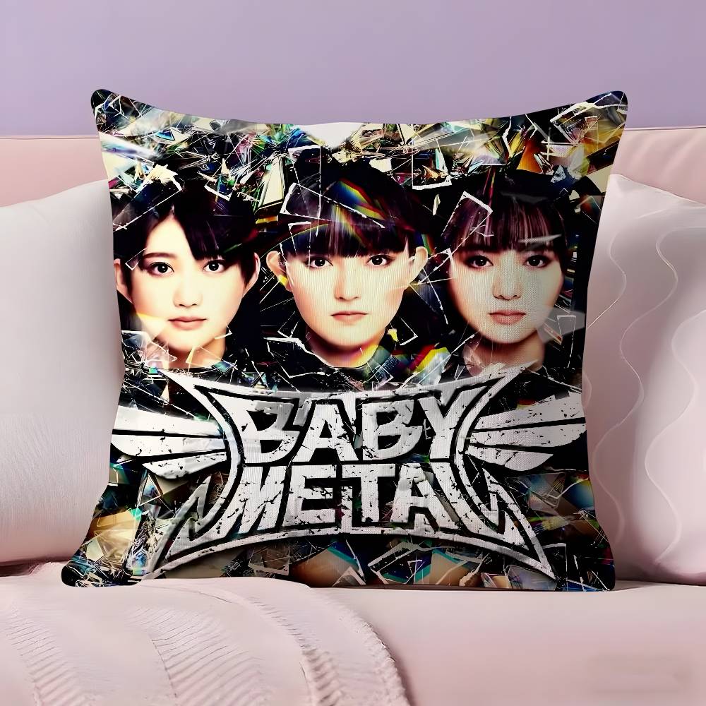 Rock Band B-Babymetal Pillow Case Pillowcase Ultra Soft Skin Friendly Fabric Cloud Like Comfort & Concealed Zipper 18x18Inch
Rock Band B-Babymetal Pillow Case Pillowcase Ultra Soft Skin Friendly Fabric Cloud Like Comfort & Concealed Zipper 18x18Inch