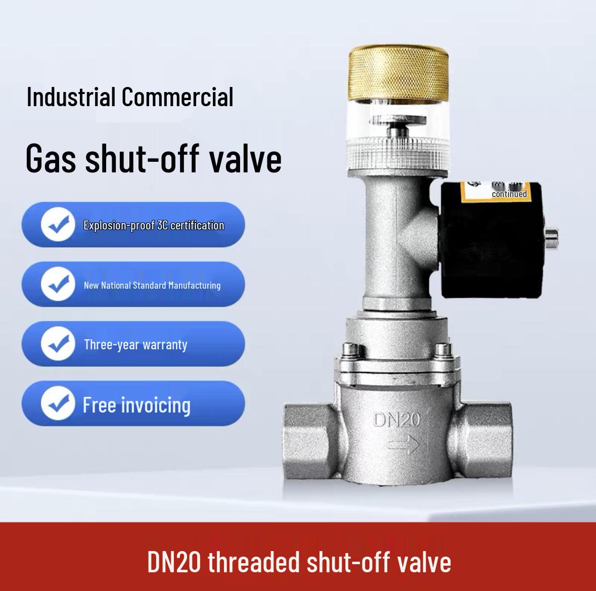 Commercial Kitchen Gas Leak Alarm with Automatic Shut-off Solenoid Valve
Commercial Kitchen Gas Leak Alarm with Automatic Shut-off Solenoid Valve