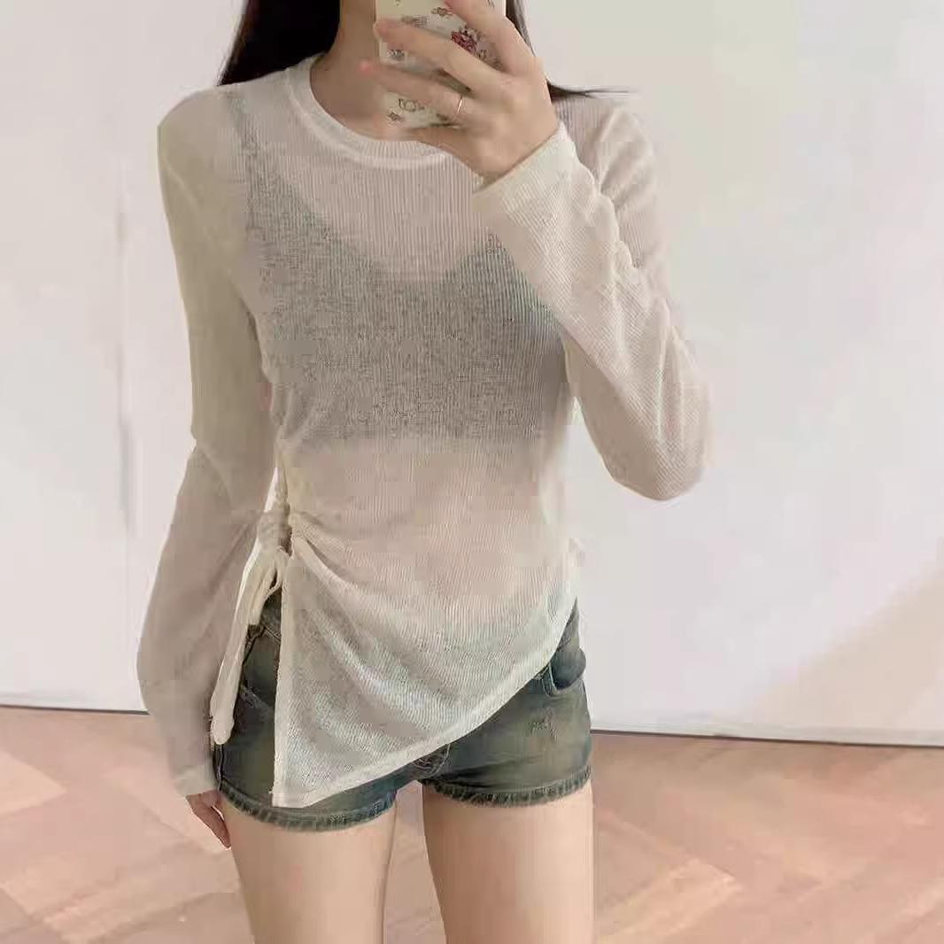 Spicy Girl Sheer Long Sleeve Cropped Sun Protection Top for Women M білий
Spicy Girl Sheer Long Sleeve Cropped Sun Protection Top for Women M білий