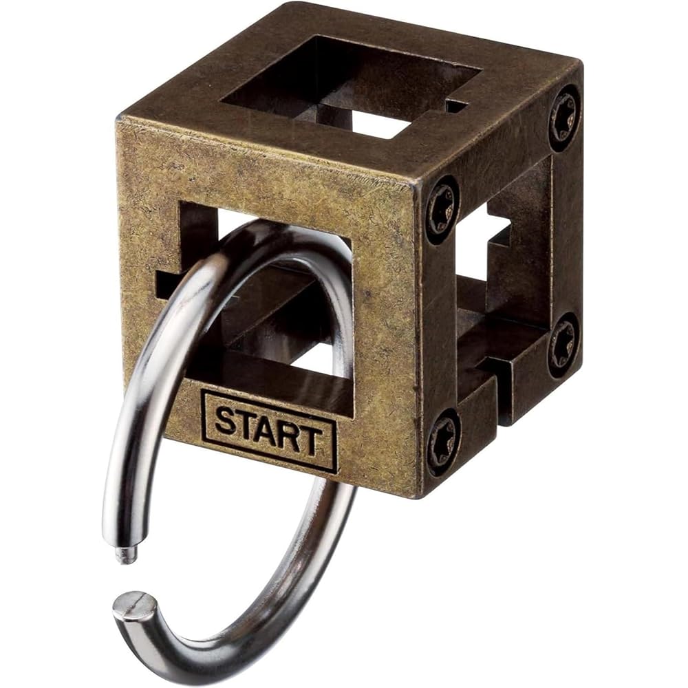 Hanayama Cast Box Puzzle Level 2 Difficulty Metal Brain Teaser Game
Hanayama Cast Box Puzzle Level 2 Difficulty Metal Brain Teaser Game