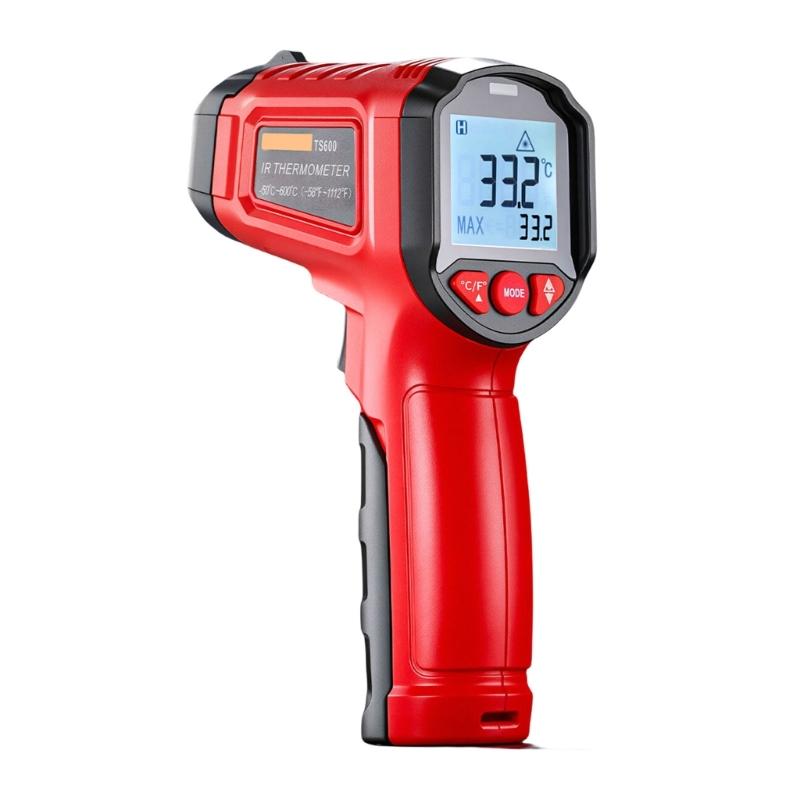 Digital Contactless Ultrared Temperature Gauge with Adjustable Emissivity -50℃~600℃ for Accurate Measurement Easy to Use
Digital Contactless Ultrared Temperature Gauge with Adjustable Emissivity -50℃~600℃ for Accurate Measurement Easy to Use