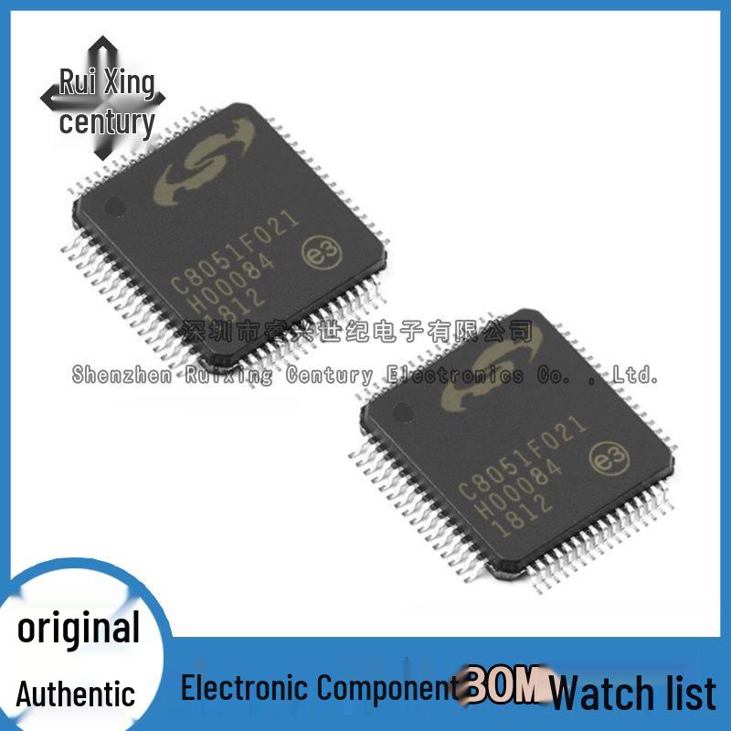 C8051F021-GQR TQFP-64 8-bit Microcontroller - Brand New, Original
C8051F021-GQR TQFP-64 8-bit Microcontroller - Brand New, Original