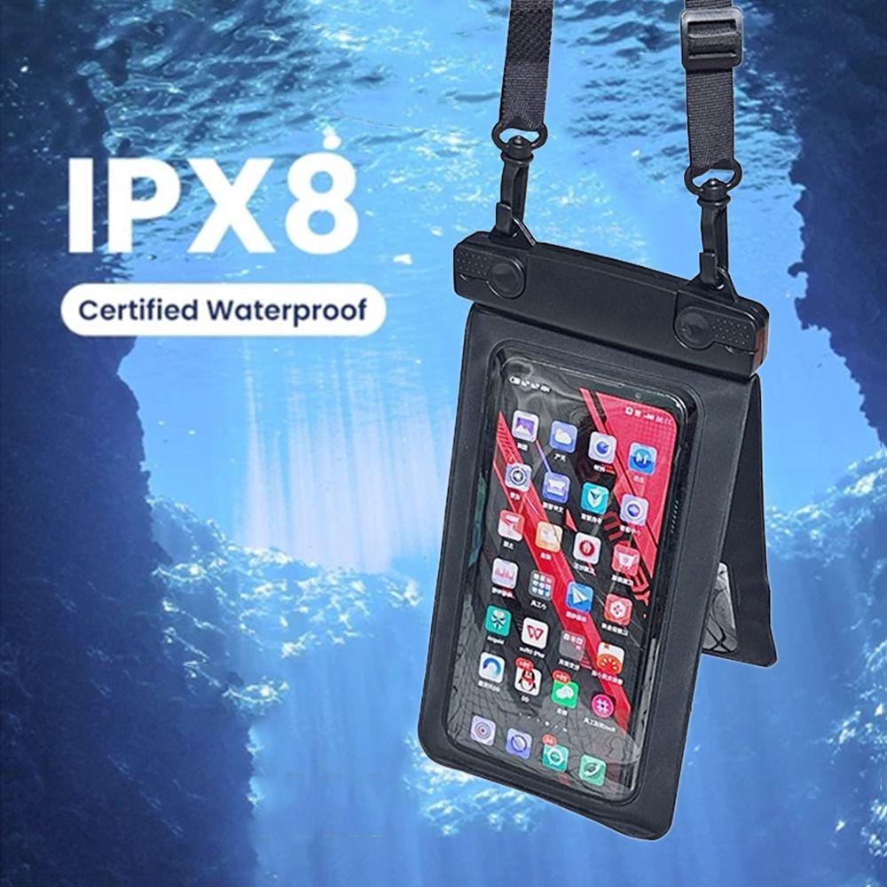 Double Pocket Waterproof Phone Pouch IP68 Waterproof Cell Phone Dry Bag Protector Mobile Phone білий
Double Pocket Waterproof Phone Pouch IP68 Waterproof Cell Phone Dry Bag Protector Mobile Phone білий