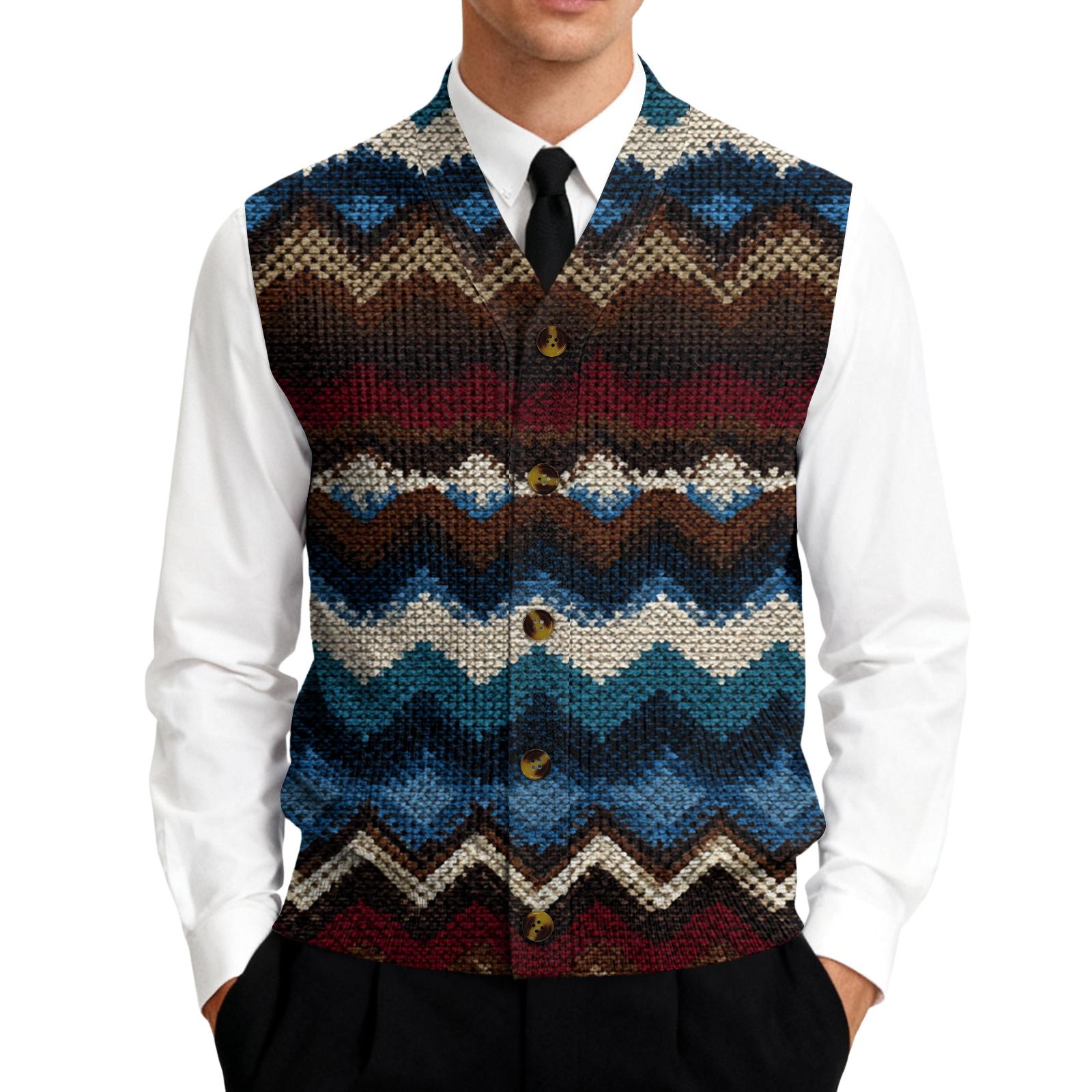 Men s V Neck Sleeveless Knit Vest Button Down Shirt Christmas Print Casual Fit Holiday Sweater Vest M коричневый
Men s V Neck Sleeveless Knit Vest Button Down Shirt Christmas Print Casual Fit Holiday Sweater Vest M коричневый
