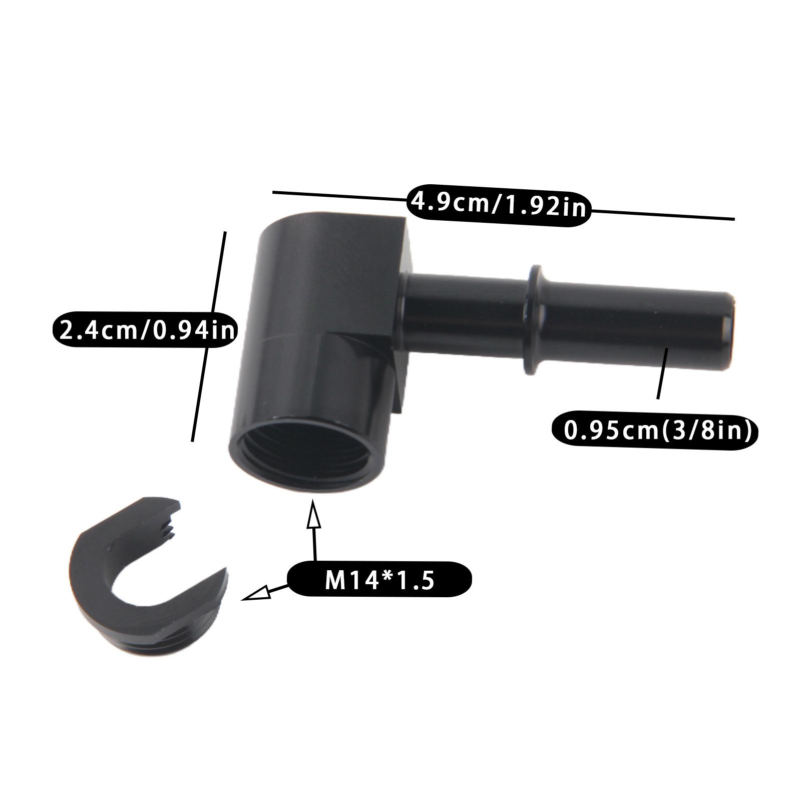 Broyear High Quality Aluminum Fuel Pump Fitting 5/16 3/8 for Walbro Pump Customization Available black 3-8
Broyear High Quality Aluminum Fuel Pump Fitting 5/16 3/8 for Walbro Pump Customization Available black 3-8