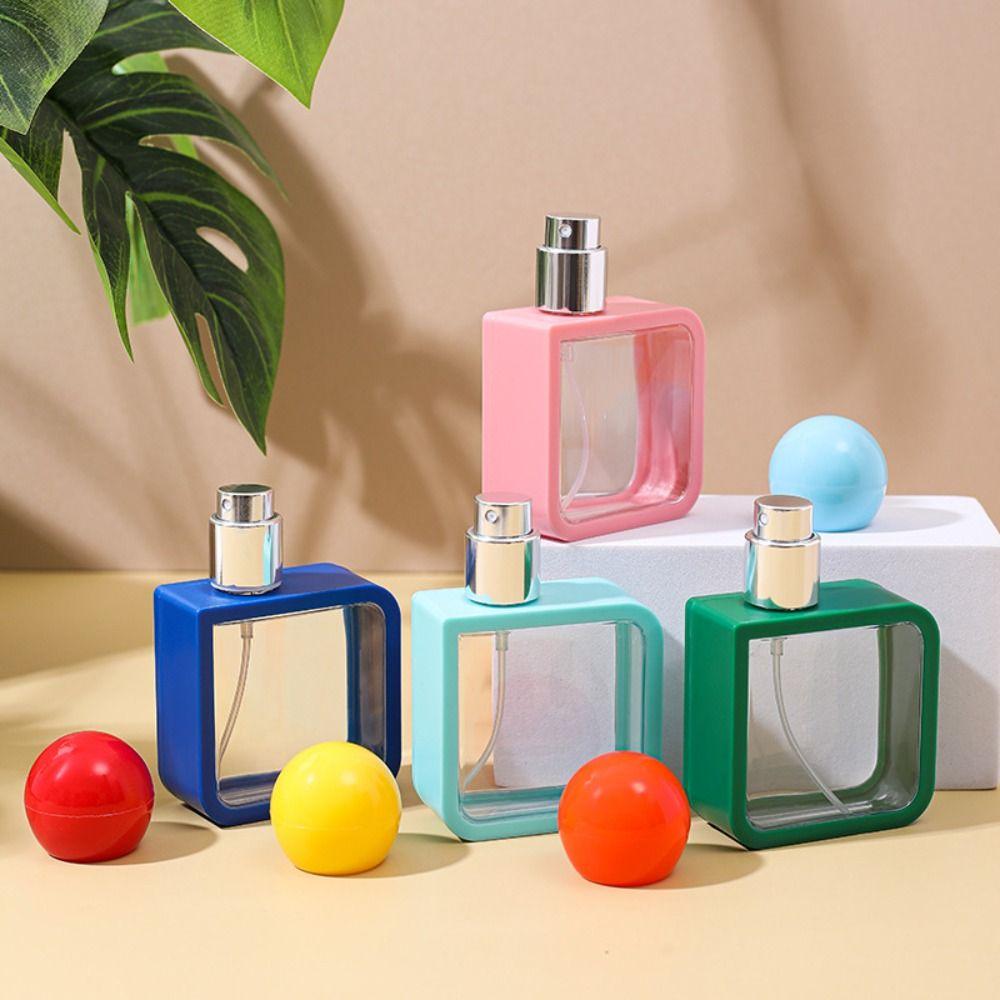 Reusable Perfume Bottle Portable Cosmetic Container Threaded Cap Liquid Sprayer Liquid Dispensing
Reusable Perfume Bottle Portable Cosmetic Container Threaded Cap Liquid Sprayer Liquid Dispensing