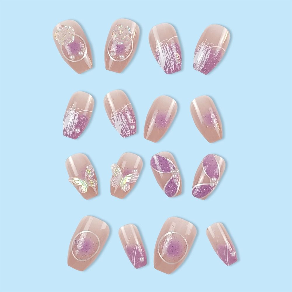 Wearable Manicure Faux Fingernails Press on Nails Coffin Fake Nails Ballerina False Nail Nail Tips
Wearable Manicure Faux Fingernails Press on Nails Coffin Fake Nails Ballerina False Nail Nail Tips