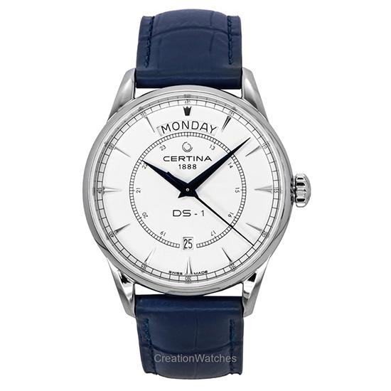 Certina DS-1 Day-Date Кожаный ремешок Белый циферблат Автоматический C029.430.16.011.00 100М Мужские часы белый
Certina DS-1 Day-Date Кожаный ремешок Белый циферблат Автоматический C029.430.16.011.00 100М Мужские часы белый