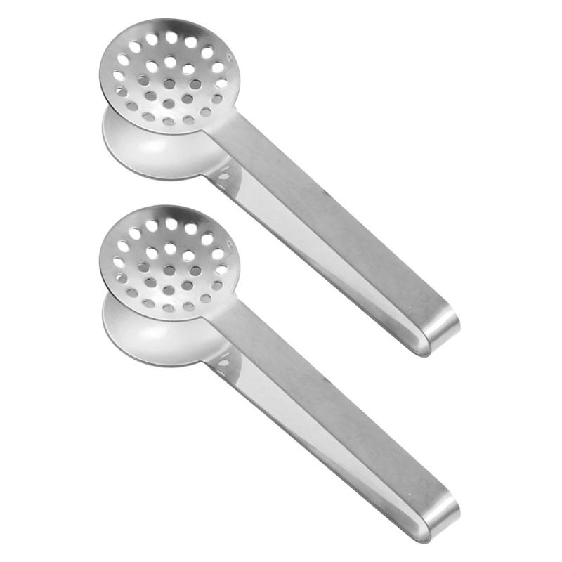 Pack Of 2 Teas Bag Dispenser Gripper Steel Squeezer Tongs For Brewing Accessories And Hot Beverages Essential Tool срібний
Pack Of 2 Teas Bag Dispenser Gripper Steel Squeezer Tongs For Brewing Accessories And Hot Beverages Essential Tool срібний
