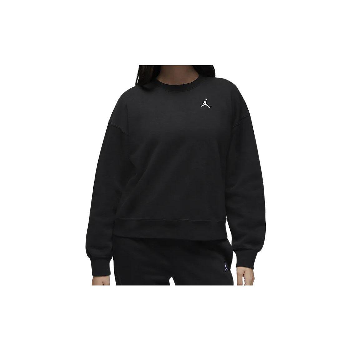 Jordan FW22 Однотонная женская толстовка с вышитым логотипом Jumpman и круглым вырезом, с длинными рукавами, черная DQ4463-010 M
Jordan FW22 Однотонная женская толстовка с вышитым логотипом Jumpman и круглым вырезом, с длинными рукавами, черная DQ4463-010 M