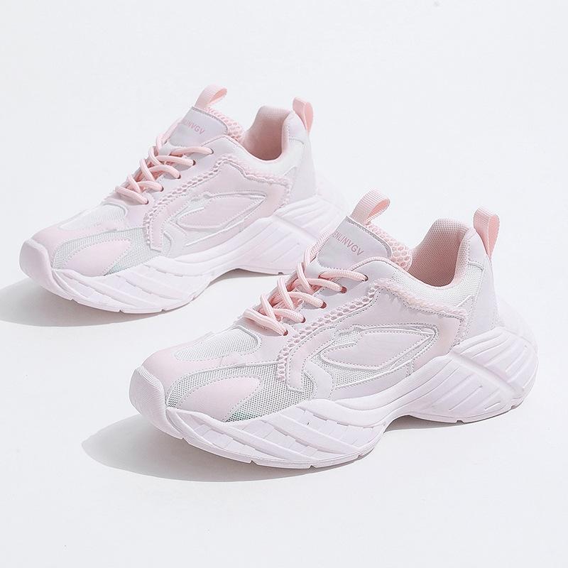 Thick-soled heightening leather dad shoes women s summer thin mesh breathable small casual running shoes 40
Thick-soled heightening leather dad shoes women s summer thin mesh breathable small casual running shoes 40