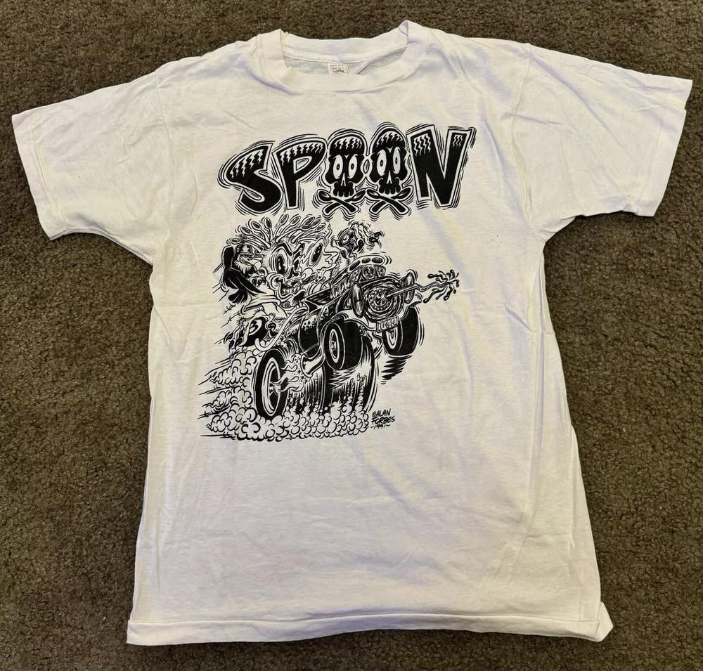 Spoon Band Rat Fink Ed Roth T Shirt Full Size S-5XL Unisex T-Shirt XL
Spoon Band Rat Fink Ed Roth T Shirt Full Size S-5XL Unisex T-Shirt XL