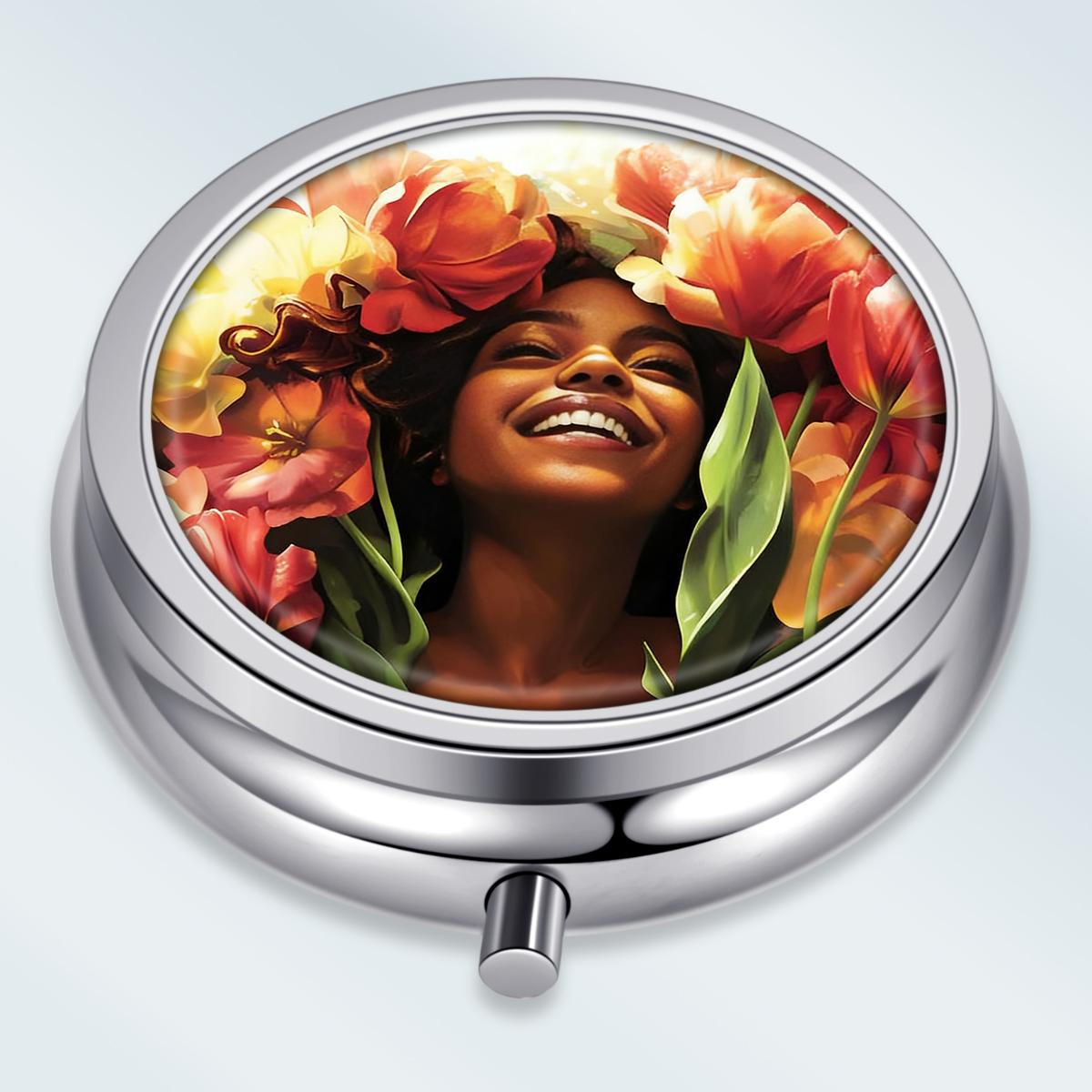 Portable Pill Box with 3 Compartments, Mini Metal Medicine Organizer Case, Cute Printed Pill Container for Vitamins, Pills, Jewelry, Travel, Daily Use разноцветный
Portable Pill Box with 3 Compartments, Mini Metal Medicine Organizer Case, Cute Printed Pill Container for Vitamins, Pills, Jewelry, Travel, Daily Use разноцветный