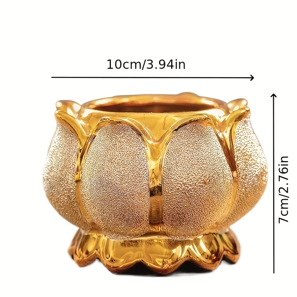 Chinese-Style Ceramic for Lotus Incense Burner Finish 3 Sticks Capacity No Flavor Meditation Yoga & Home Decor,
Chinese-Style Ceramic for Lotus Incense Burner Finish 3 Sticks Capacity No Flavor Meditation Yoga & Home Decor,