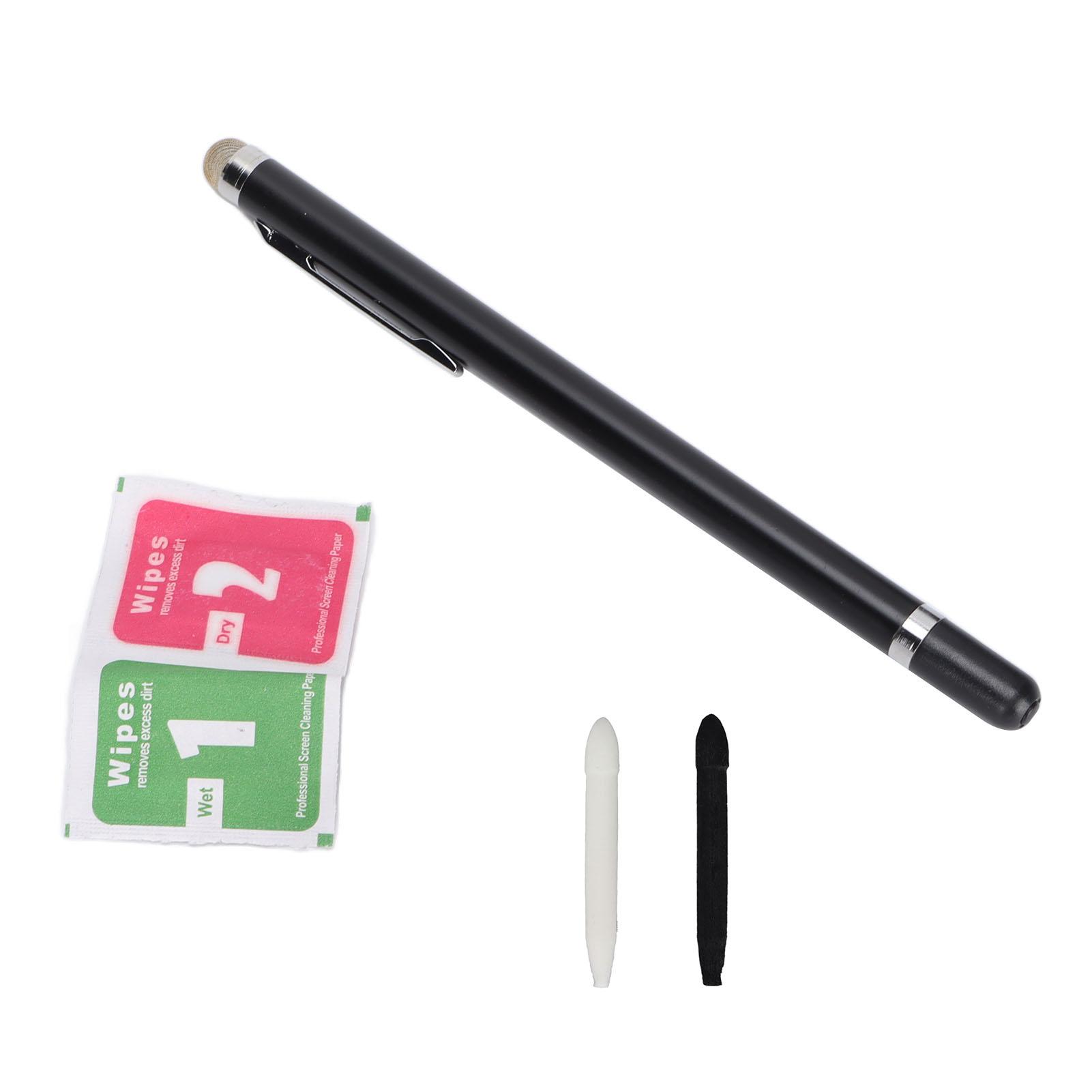 Stylus Pens Write Smoothly Quiet Fiber Tip Accurate Soft Wear Resistant Colorful Touch Screen Pens чорний
Stylus Pens Write Smoothly Quiet Fiber Tip Accurate Soft Wear Resistant Colorful Touch Screen Pens чорний